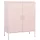  rózsaszín acél tárolószekrény 80 x 35 x 101,5 cm
