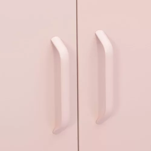  rózsaszín acél tárolószekrény 80 x 35 x 101,5 cm