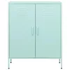  mentazöld acél tárolószekrény 80 x 35 x 101,5 cm