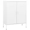  fehér acél tárolószekrény 80 x 35 x 101,5 cm
