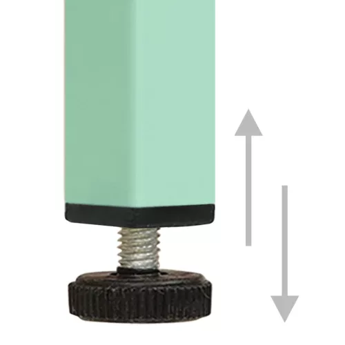  mentazöld acél tárolószekrény 80 x 35 x 101,5 cm