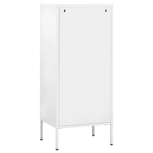  fehér acél tárolószekrény 42,5 x 35 x 101,5 cm 