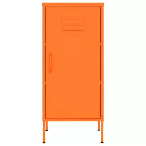 narancssárga acél tárolószekrény 42,5 x 35 x 101,5 cm 
