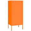  narancssárga acél tárolószekrény 42,5 x 35 x 101,5 cm 
