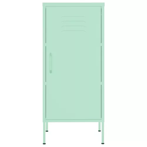  mentazöld acél tárolószekrény 42,5 x 35 x 101,5 cm 