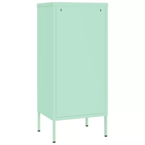  mentazöld acél tárolószekrény 42,5 x 35 x 101,5 cm 