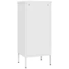  fehér acél tárolószekrény 42,5 x 35 x 101,5 cm 