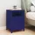  tengerészkék acél éjjeliszekrény 35 x 35 x 51 cm 