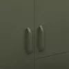 olívazöld acél ruhásszekrény 90 x 50 x 180 cm 