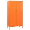  narancssárga acél Ruhásszekrény 90 x 50 x 180 cm