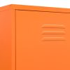  narancssárga acél Ruhásszekrény 90 x 50 x 180 cm