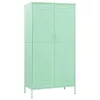  mentazöld acél ruhásszekrény 90 x 50 x 180 cm
