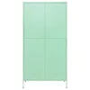  mentazöld acél ruhásszekrény 90 x 50 x 180 cm