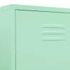  mentazöld acél ruhásszekrény 90 x 50 x 180 cm