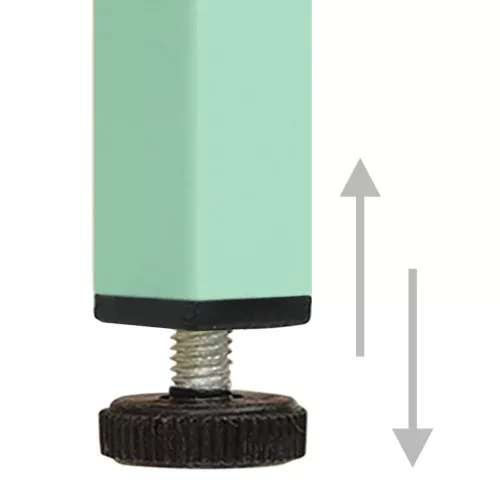  mentazöld acél ruhásszekrény 90 x 50 x 180 cm