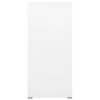  fehér acél irattartó szekrény 46 x 62 x 133 cm
