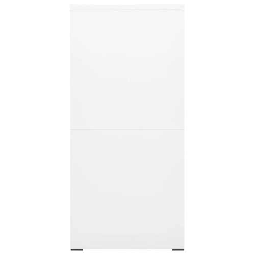  fehér acél irattartó szekrény 46 x 62 x 133 cm