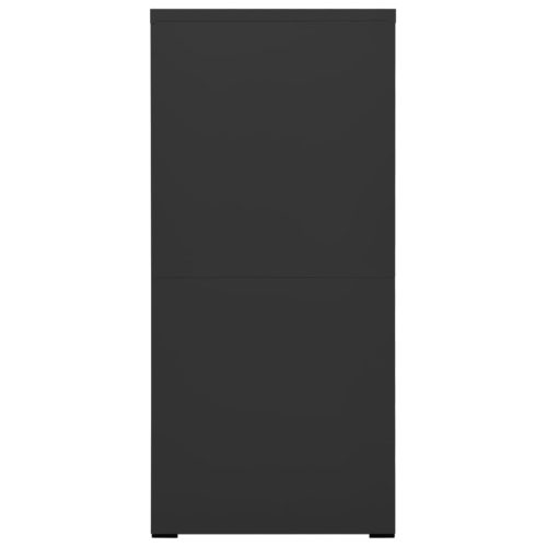  antracitszürke acél irattartó szekrény 46 x 62 x 133 cm