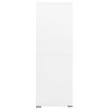  fehér acél irattartó szekrény 90 x 46 x 134 cm