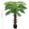 zöld cserepes műcikászpálma 140 cm