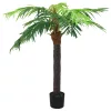  zöld cserepes műdatolyapálma 190 cm