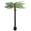  zöld cserepes műdatolyapálma 215 cm