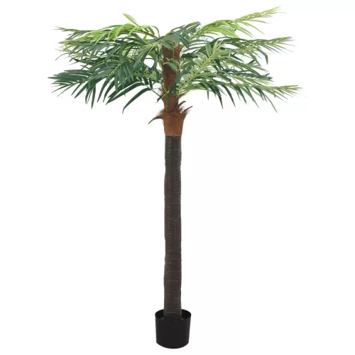  zöld cserepes műdatolyapálma 215 cm