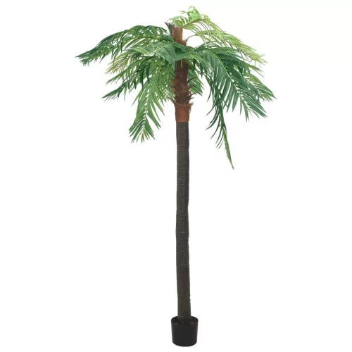  zöld cserepes műdatolyapálma 305 cm