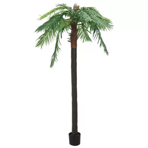  zöld cserepes műdatolyapálma 305 cm