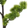  zöld cserepes mű fenyőbonsai 60 cm