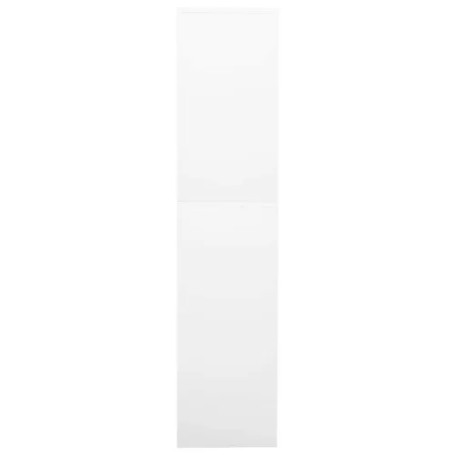  fehér acél irodai szekrény 90 x 40 x 180 cm