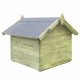 VID impregnált fenyő kerti kutyaház felnyitható tetővel 336424