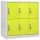  világosszürke-zöld acél zárható szekrény 90 x 45 x 92,5 cm
