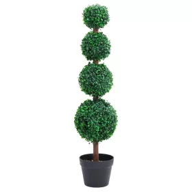  zöld gömbalakú cserepes műpuszpáng 90 cm