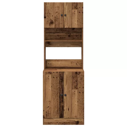  Konyhaszekrény Régi Fa 60 x 50 x 180 cm - Mérnöki Fa
