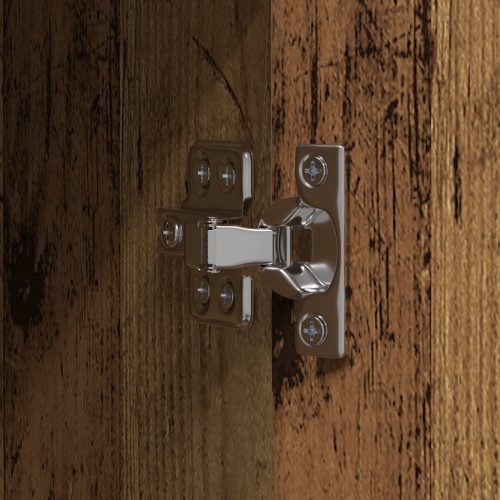  Magas Szekrény Régi Fa 60 x 32 x 153 cm - mérnöki fából készült.