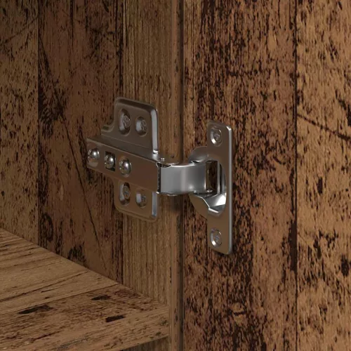  Highboard Öreg fa 80 x 35 x 180 cm Faanyag