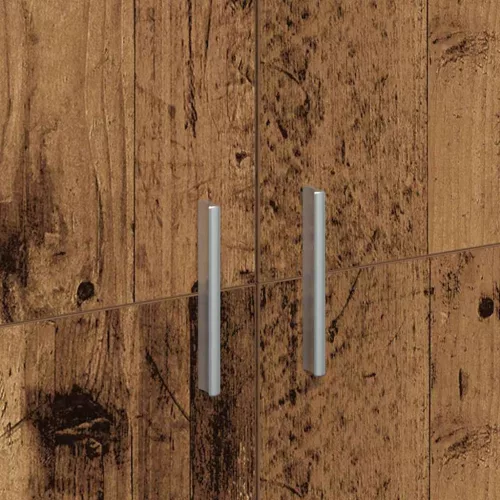  Highboard Öreg fa 80 x 35 x 180 cm Faanyag