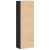  Fekete tölgy magas szekrény 60x35x180 cm Mérnöki fa