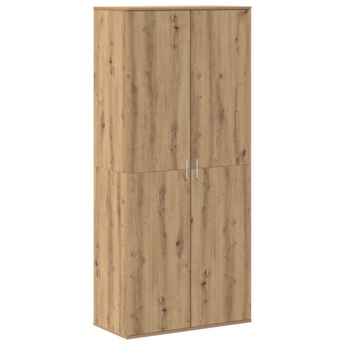  Highboard Kézműves Tölgy 80x39x178 cm Mérnöki Fa