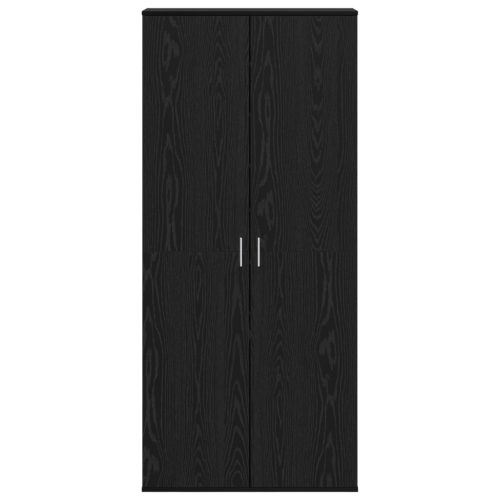  fekete tölgy 80x39x178 cm mérnökelt fa