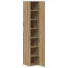  Magas Szekrény Kézműves Tölgy 30x42.5x185 cm Mérnöki Fa