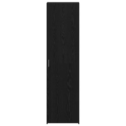  Fekete tölgy magas szekrény 50x42,5x185 cm Műanyag bútorok