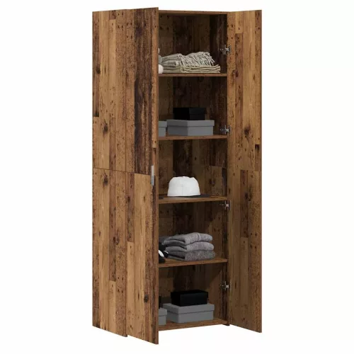  Magasfiú 2 pcs Öreg fa 70 x 42,5 x 185 cm
