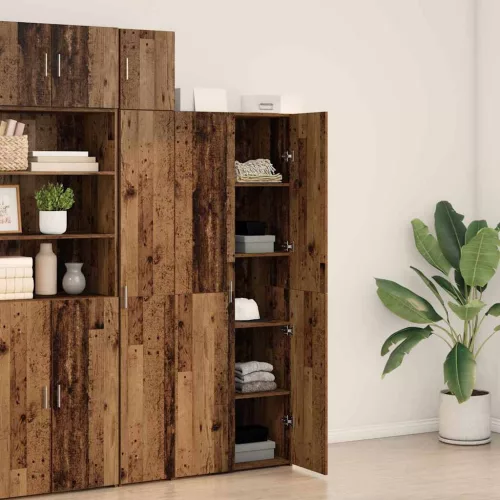  Magasfiú 2 pcs Öreg fa 70 x 42,5 x 185 cm