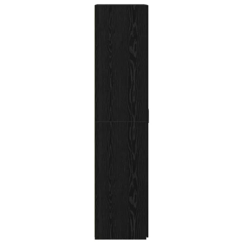  Felsőszekrény Fekete Tölgy 70x42.5x185 cm Mérnöki fa