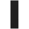  Gyógyszertári szekrény Fekete tölgy 40x41x144.5 cm Mérnöki fa
