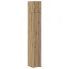  Slim Storage Cabinet Artisan Oak 30x42.5x225 cm Szerelt fa