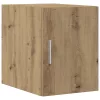  Slim Storage Cabinet Artisan Oak 30x42.5x225 cm Szerelt fa