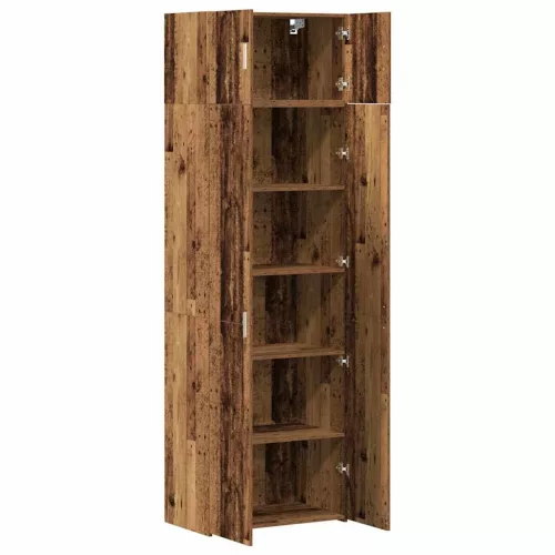  Tárolószekrény 3 pcs Öreg fa